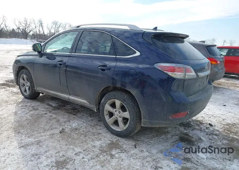2013 Lexus Rx 350 from USA, damaged, VIN 2T2BK1BA0DC204321
